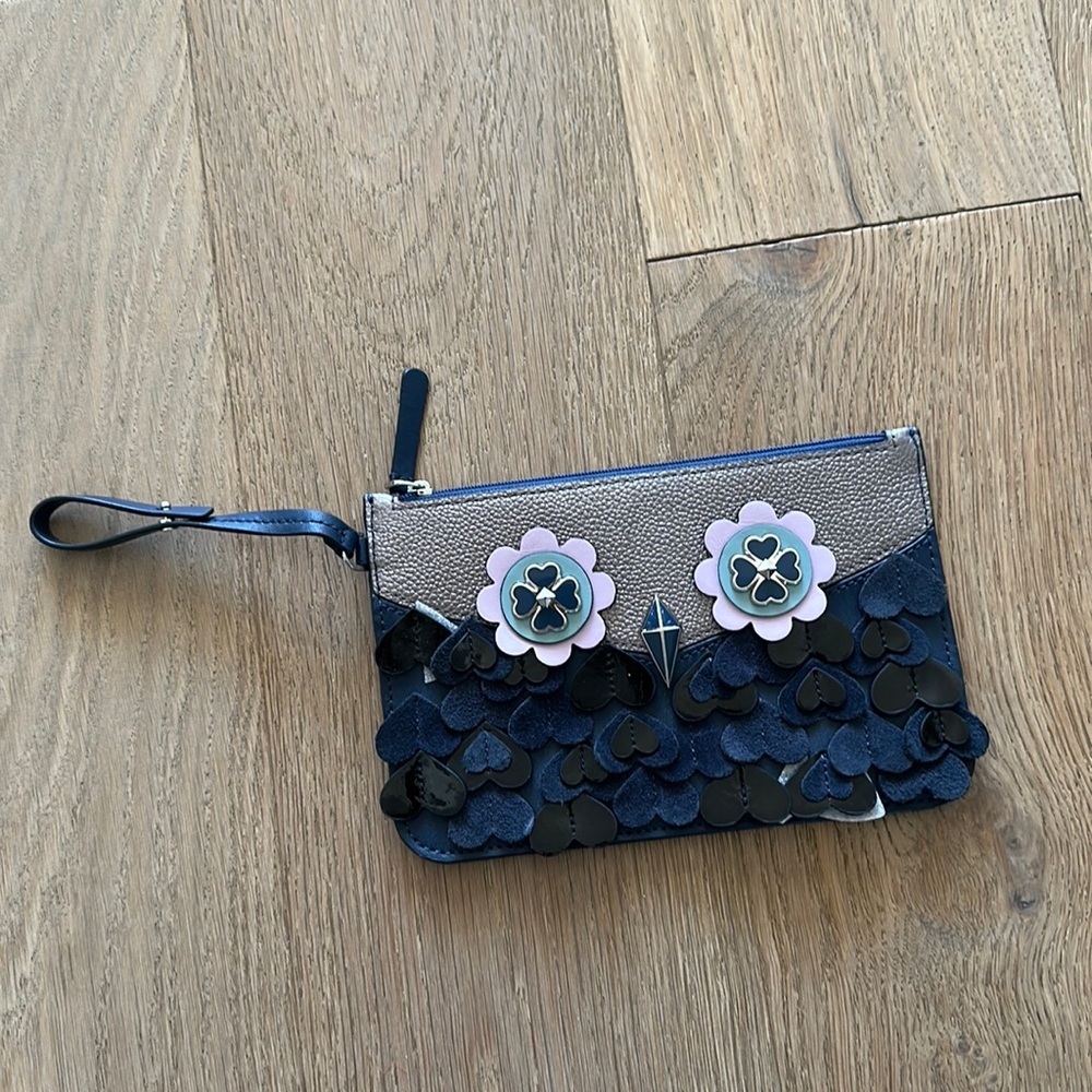 Kate Spade coin purse owl theme